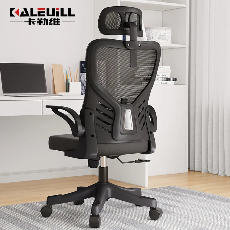 Ergonomic Office Chair Adjustable Computer Desk Chair with Lumbar Support, Mesh Executive Swivel Office Chair for Work, Study & Gaming