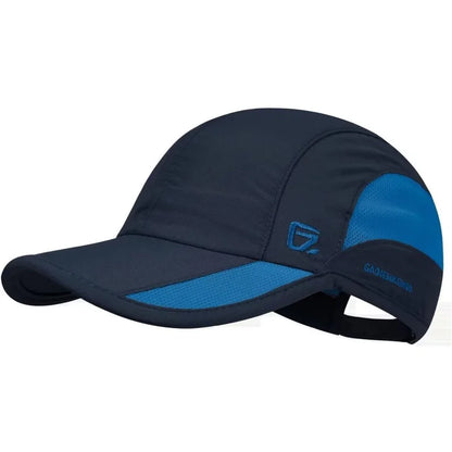 GADIEMKENSD Estate Uomo Sport Corsa Cappellino da baseball Uomo Golf Asciugatura rapida Donna Cappellino a rete con visiera e chiusura a scatto