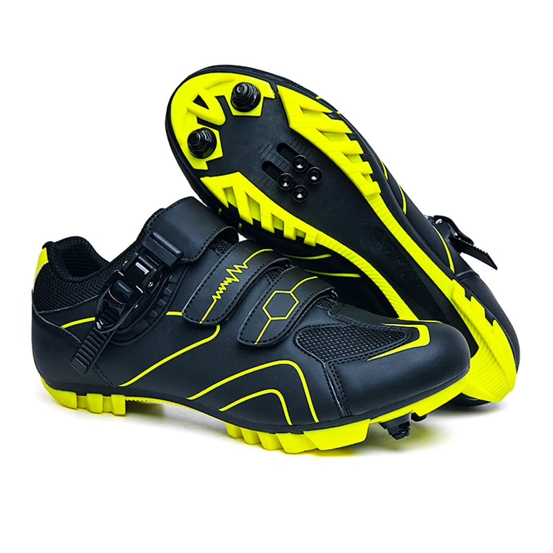 Men Road Bike Cycling Shoes Women Cycling Sports Shoes Compatible With SPD&Look Delta Cleats Outdoor Mountain Bike Cycling Shoes