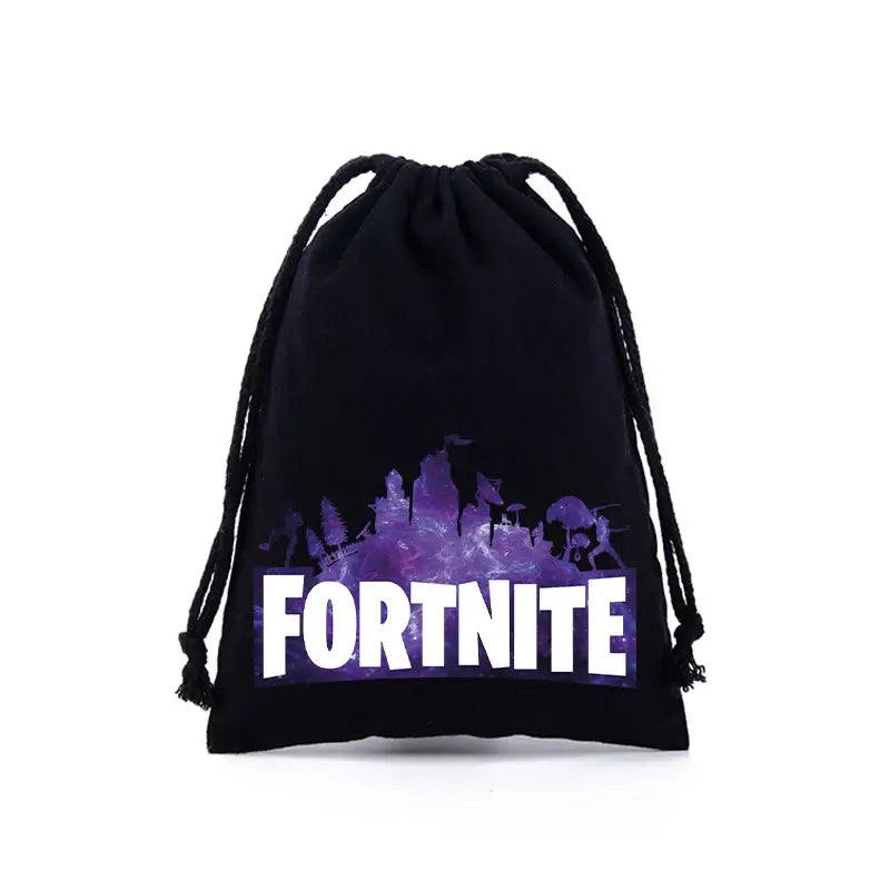 Fortnites Boys Girls Drawstring Bags Cartoon Anime Printed Large Capacity Storage Bags Tote Bag Handbag New Cute Birthday Gifts