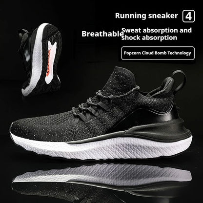 NEW Mijia Sport Shoes 4 Lightweight Ventilate Elastic Knitting Leisure Shoes Breathable Non Slip Sneaker Running Trainer Sneaker