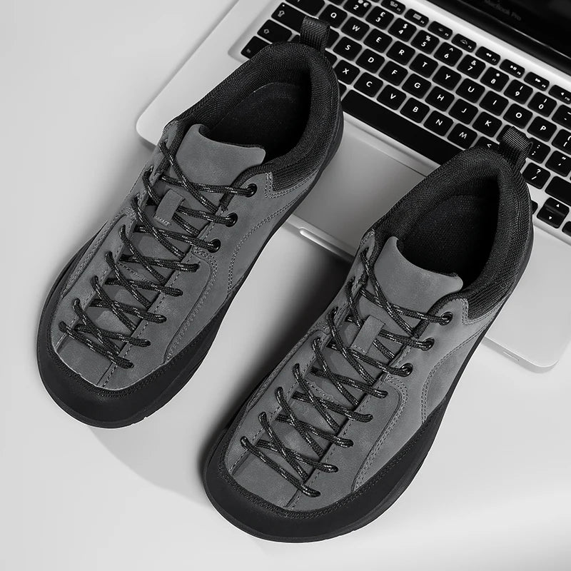 2026 New Men's Wide Width Shoes Minimalist Barefoot Sneakers Hiking Zero Drop Running Shoes Outdoor Wide Toe Non-Slip Sneakers