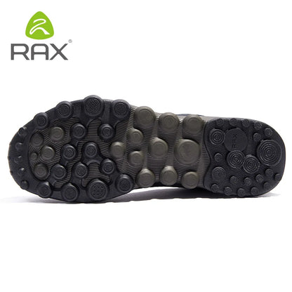 Chaussures de course RAX pour hommes et femmes – Chaussures de sport d'extérieur – Baskets légères et respirantes – Tige en maille aérée – Semelle extérieure antidérapante en caoutchouc naturel