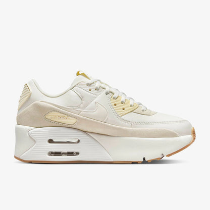 Nike Original Air Max 90 LV8 Damen-Sneaker mit niedrigem Schaft und Plateau-Sohle FD4328-100