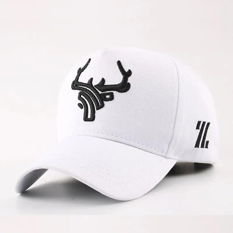 Antler Element Camouflage Baseball Cap, With Embroidery, Unlock New Experience of Outdoor Trendy Outfit