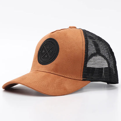 Unisex Mesh Baseball Cap for Men Outdoor Ports Adjustable Trucker Caps Fashion Curved Dad Cap Men Women Casual Breathable Sunhat