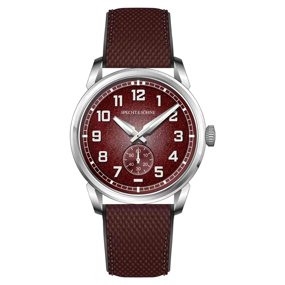 Specht & Söhne New Automatic Mechanical Wristwatches For Men Japan C3 Luminous Sapphire Crystal Sports Watch ﻿5Bar Waterproof