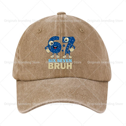 Steal A Brainrot 67 Children Baseball Cap Men Women Sun Hat New Adult Outdoor Sport Sunbonnet Retro Headgear Gift Hot Sales