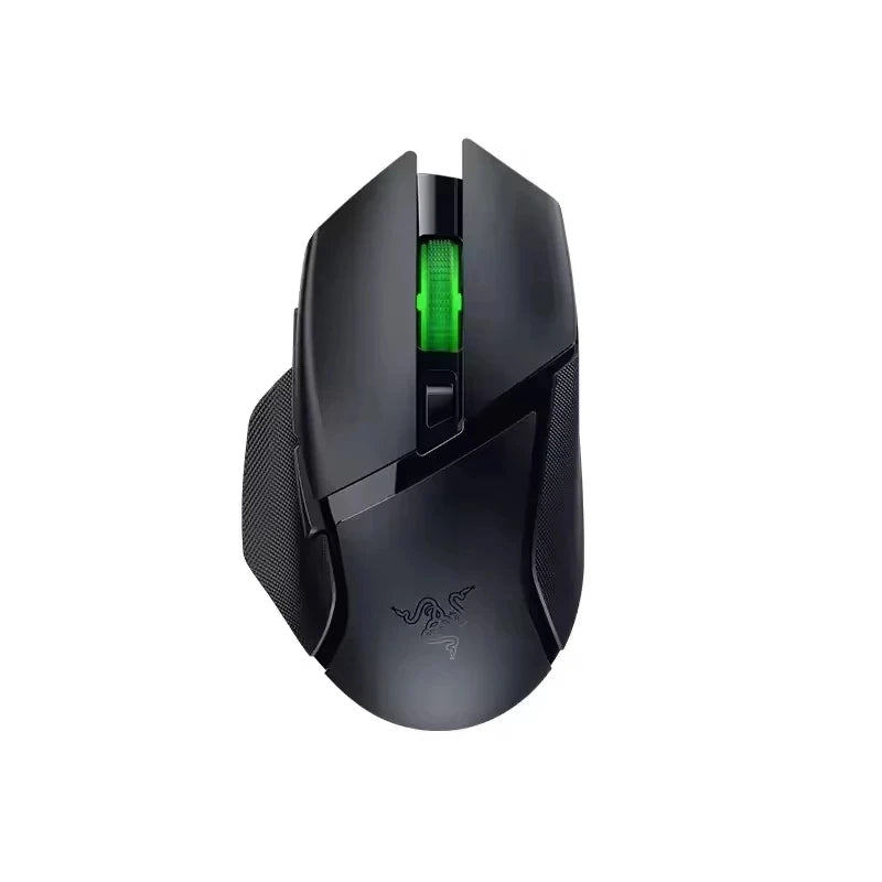 Original Razer Basilisk V3 X HyperSpeed anpassningsbar trådlös gamingmus med 18K optisk sensor, Chroma RGB och 9 programmerbara kontroller