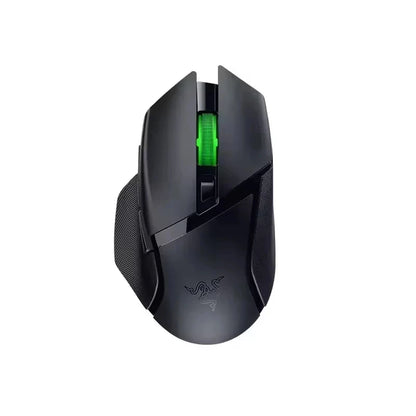 Original Razer Basilisk V3 X HyperSpeed anpassningsbar trådlös gamingmus med 18K optisk sensor, Chroma RGB och 9 programmerbara kontroller
