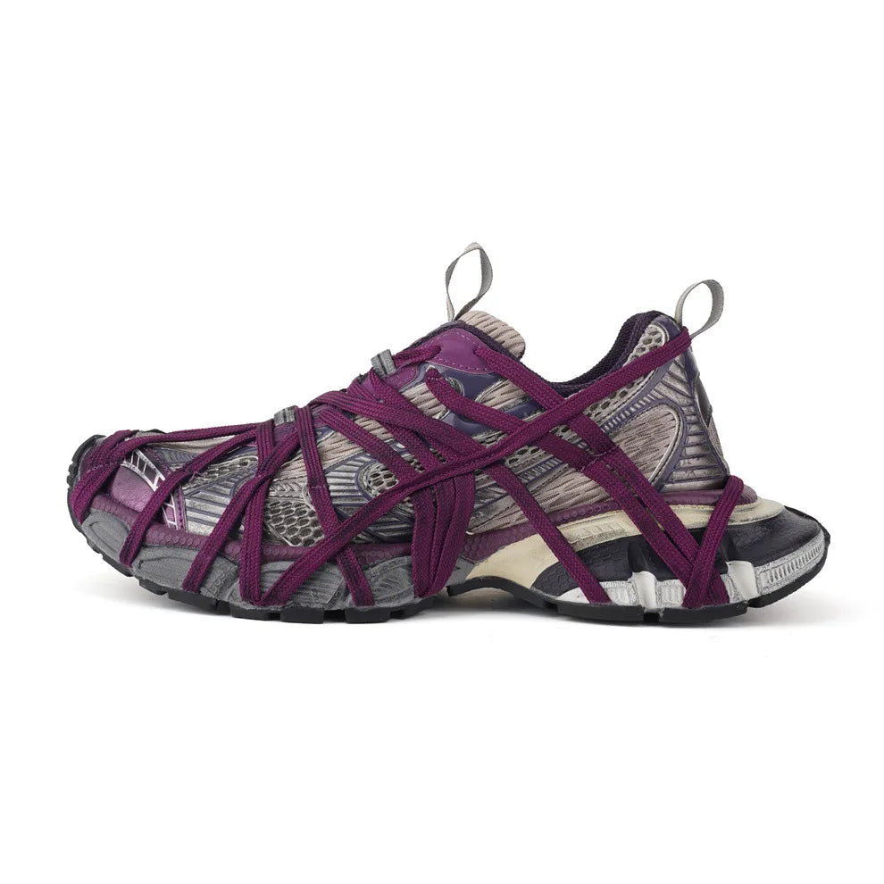 Chaussures à semelles épaisses pour hommes et femmes, pointures 36 à 45. Paris 3XL. Chaussures « Dad Shoes » pour gagner en hauteur. Chaussures épaisées respirantes. Chaussures de sport décontractées.