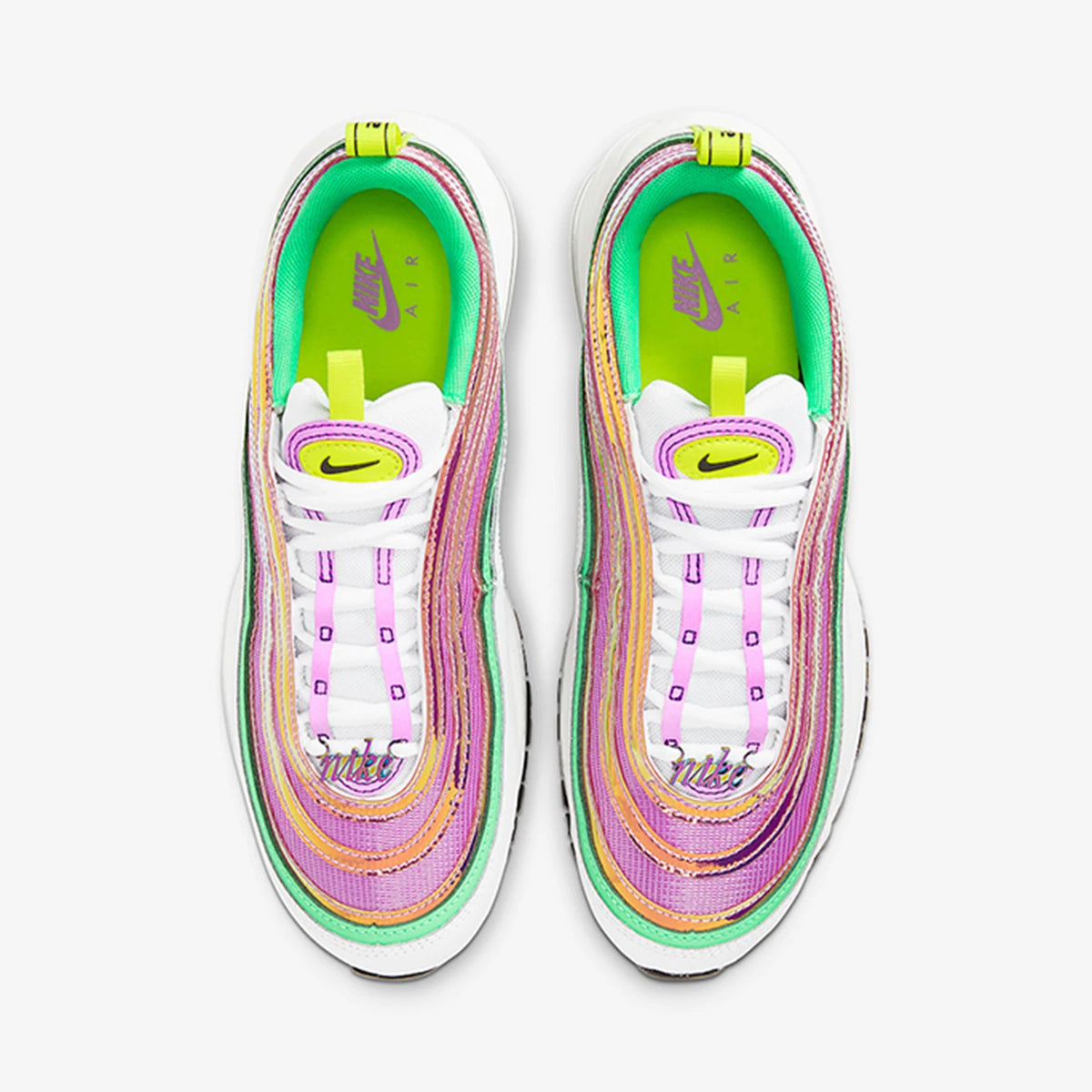 Chaussures de course Nike Genuine Season MAX97 Candy Shine pour femme avec amorti Air Cushion CW5591-100