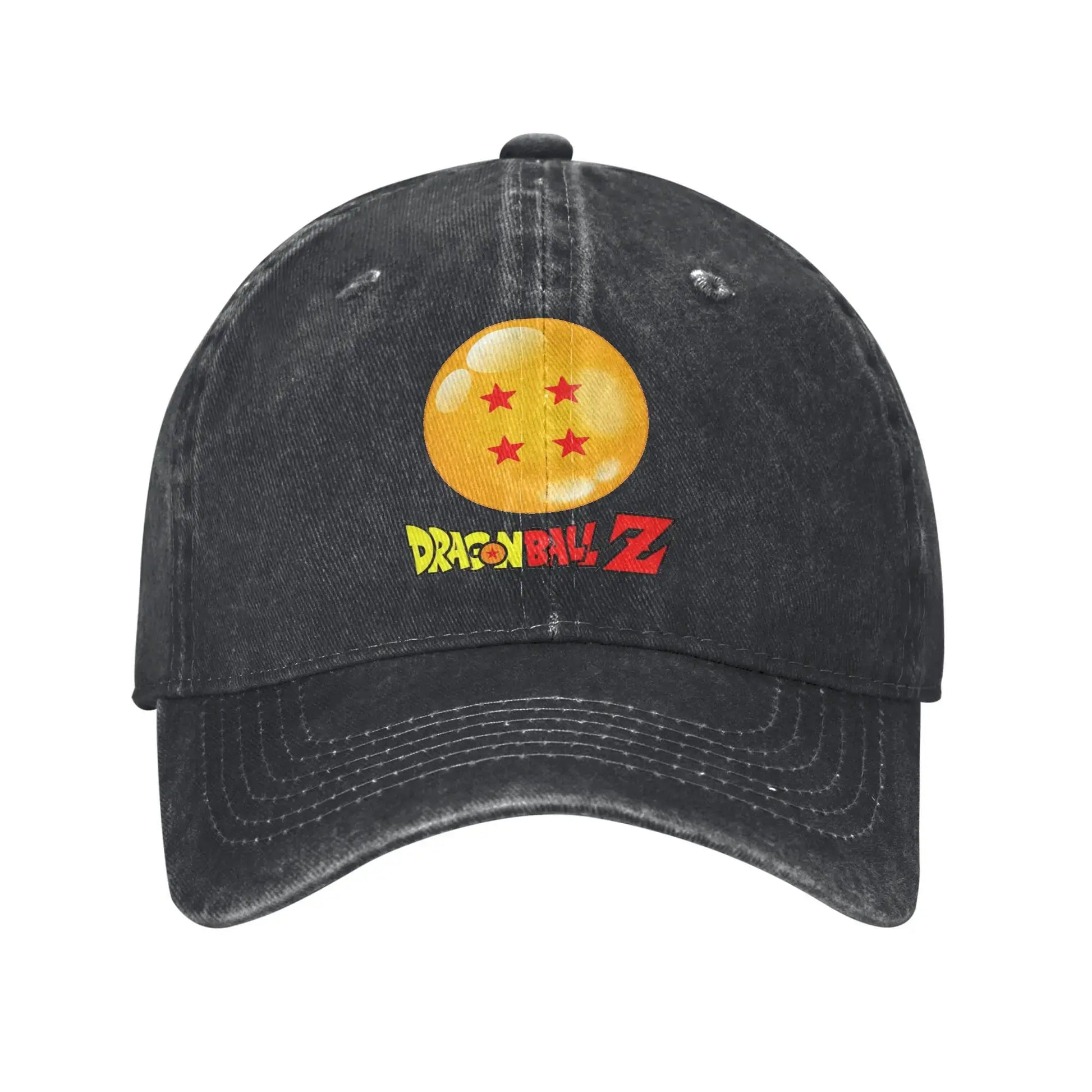 Produit gaming premium Fraquane, Star Dragon Sphere Anime Goku Unisex Style Baseball Caps Dragon Ball Distressed Denim Hats Cap Outdoor Adjustable Fit Sun Cap, équipement gamer