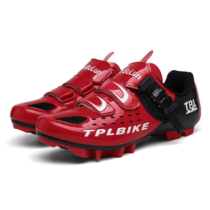 New Men's and Women's Bicycle Shoes,Outdoor Cycling Shoes,Three Functional Soles,Professional Training Shoes