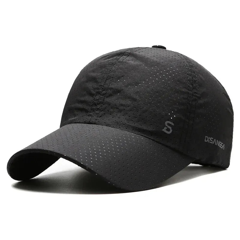 Original design løbehue, tynd, hurtigtørrende, åndbar, med andetunge, til udendørs brug, til mænd, sol, sommer, fiskeri, Avisor baseballkasket