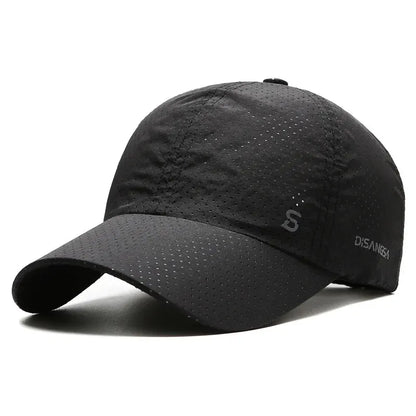 Original design løbehue, tynd, hurtigtørrende, åndbar, med andetunge, til udendørs brug, til mænd, sol, sommer, fiskeri, Avisor baseballkasket