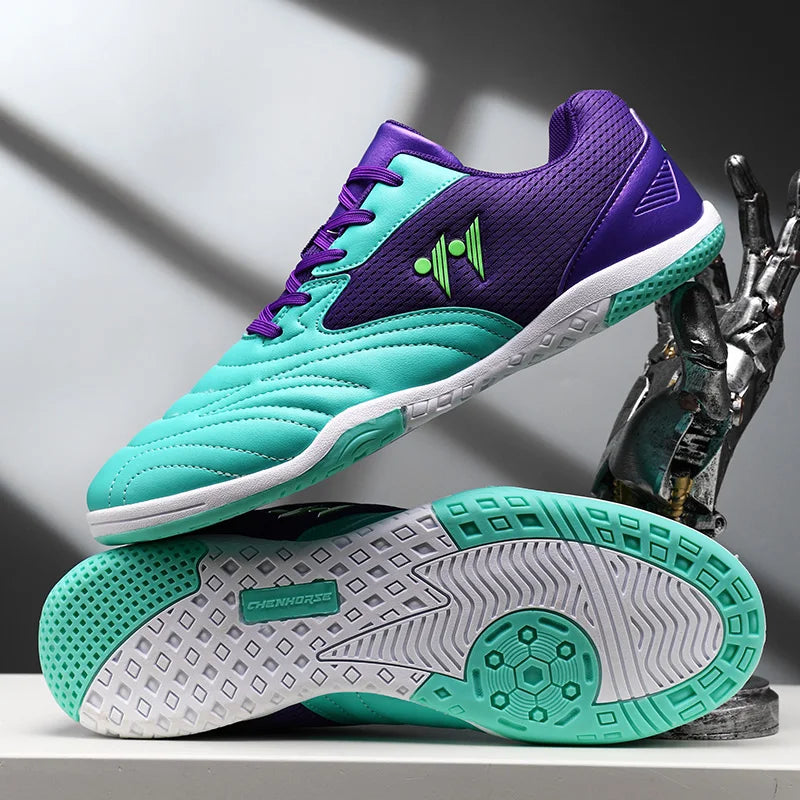 Męskie buty piłkarskie, wysokie trampki, buty meczowe, buty do piłki nożnej na trawę, antypoślizgowe, wysokiej jakości, do futsalu, do hal, bestsellerowe, do użytku na zewnątrz