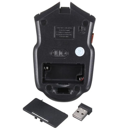 Mini Portable Wireless Optical Mouse 2.4GHz USB Computer Mouse for PC & Laptop, Ergonomic Mini Portable Wireless Mouse with Adjustable DPI