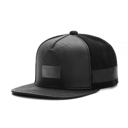 Cappellino da baseball in pelle del marchio Fashio per uomo e donna, stile HipHop, cappellino Snapback Knight, K-pop, per adulti, casual, da esterno, di design, Gorras Hombre