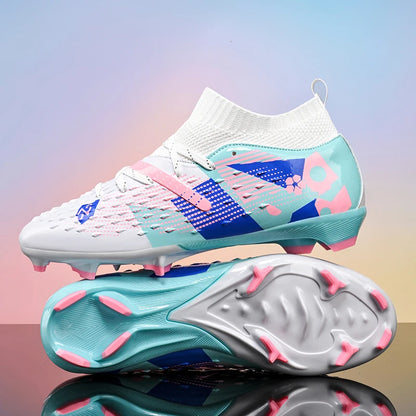 Football Boots Men Professional Soccer Shoes Sneaker Field Long Spikes Outdoor Competition Non Slip Comfortable Training Shoes