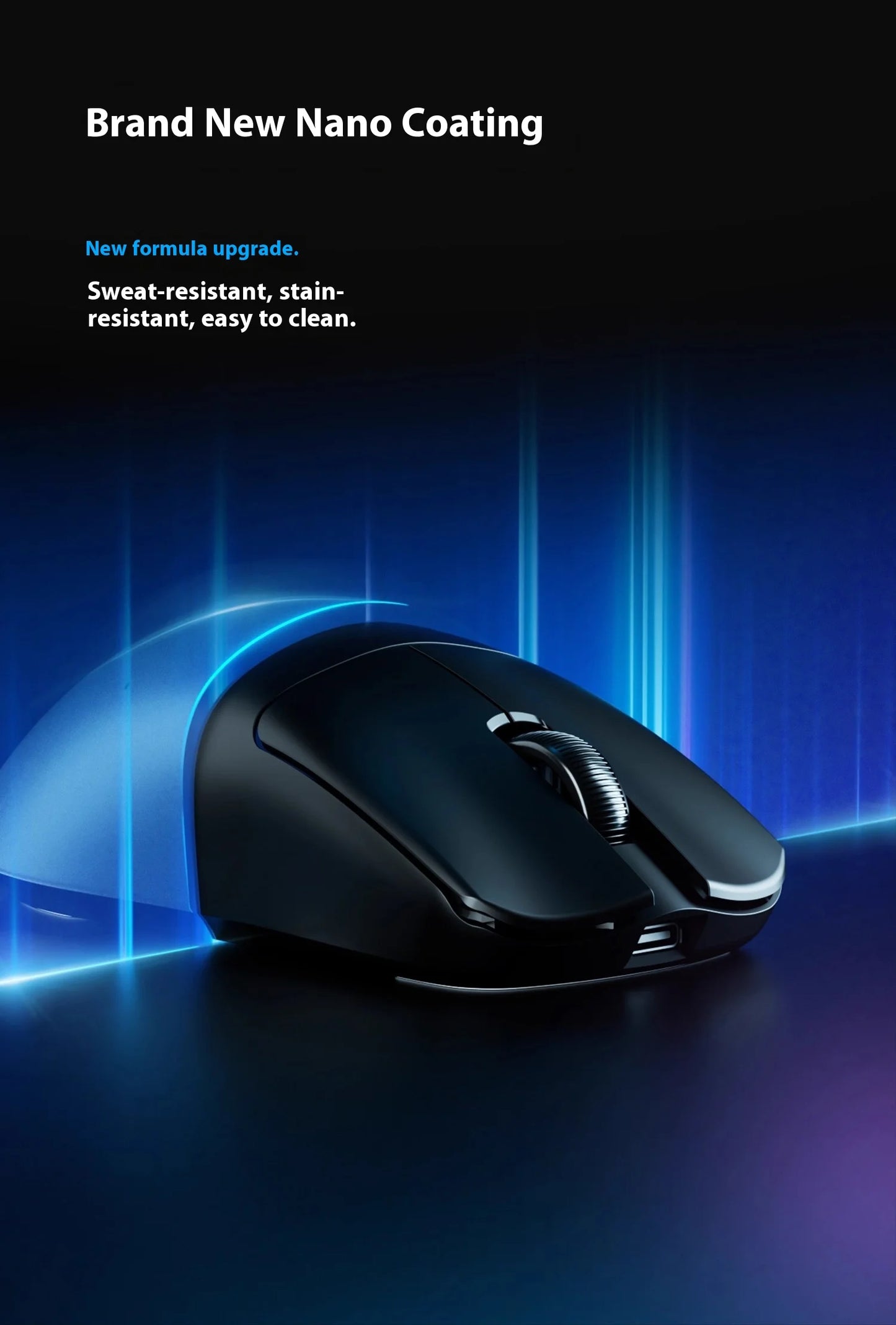 ATK Blazing Sky F1 V2 Ultimate Wireless Gaming Mouse, Dual-Mode Lightweight Gaming Mouse with PAW3950 Sensor, Dual 8KHz Polling Rate, Low Latency Ergonomic Gaming Mouse
