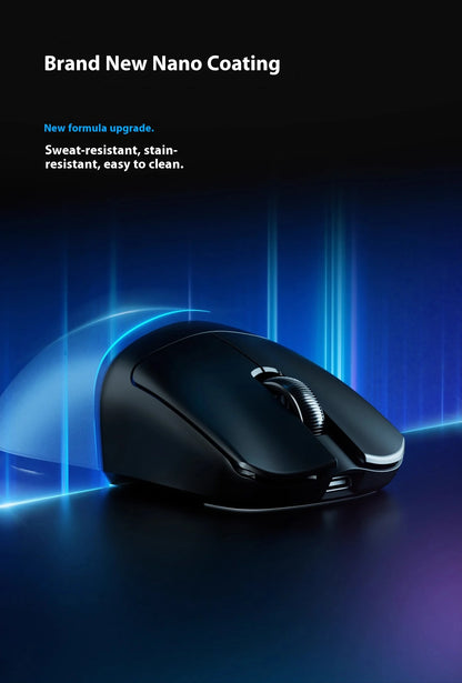 ATK Blazing Sky F1 V2 Ultimate Wireless Gaming Mouse, Dual-Mode Lightweight Gaming Mouse with PAW3950 Sensor, Dual 8KHz Polling Rate, Low Latency Ergonomic Gaming Mouse