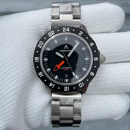 STEELFLIER SF793 NEW Automatic Mechanical Luxury Wristwatch NH34 Movement Synthetic Sapphire 20Bar Waterproof Men Luminous Watch