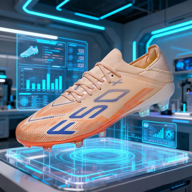 New Men Soccer Shoes Match Football Boots Sneakers Non-Slip Grass Cleats High-quality Futsal Indoor Hot-selling High-top Outdoor
