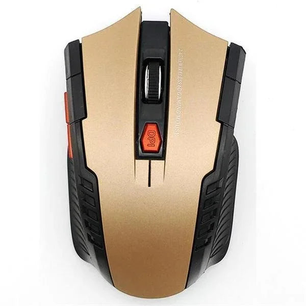 Mini Portable Wireless Optical Mouse 2.4GHz USB Computer Mouse for PC & Laptop, Ergonomic Mini Portable Wireless Mouse with Adjustable DPI