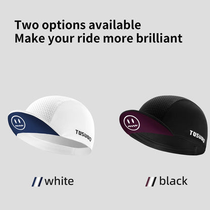 TOSUOD Cycling Cap Breathable Sun Product Quick-dry High Elastic Personality Hat Personality Unisex Outdoor Sport Accessories