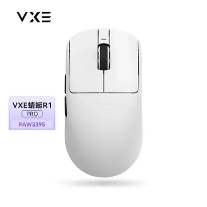 VXE Dragonfly R1 Pro Max Gaming Mouse, Wireless Bluetooth Gaming Mouse with PAW3395 Sensor, Rechargeable Lightweight Ergonomic Esports Mouse