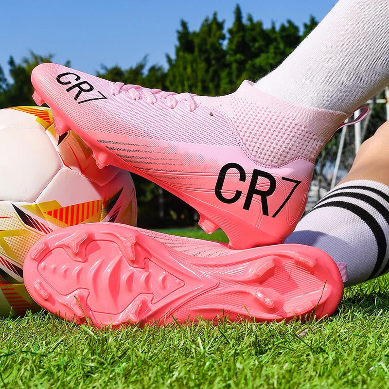 Botas de fútbol para hombre nuevas en oferta, zapatillas profesionales de futsal de alta calidad, tacos de fútbol para mujer unisex, ultraligeras TF/FG