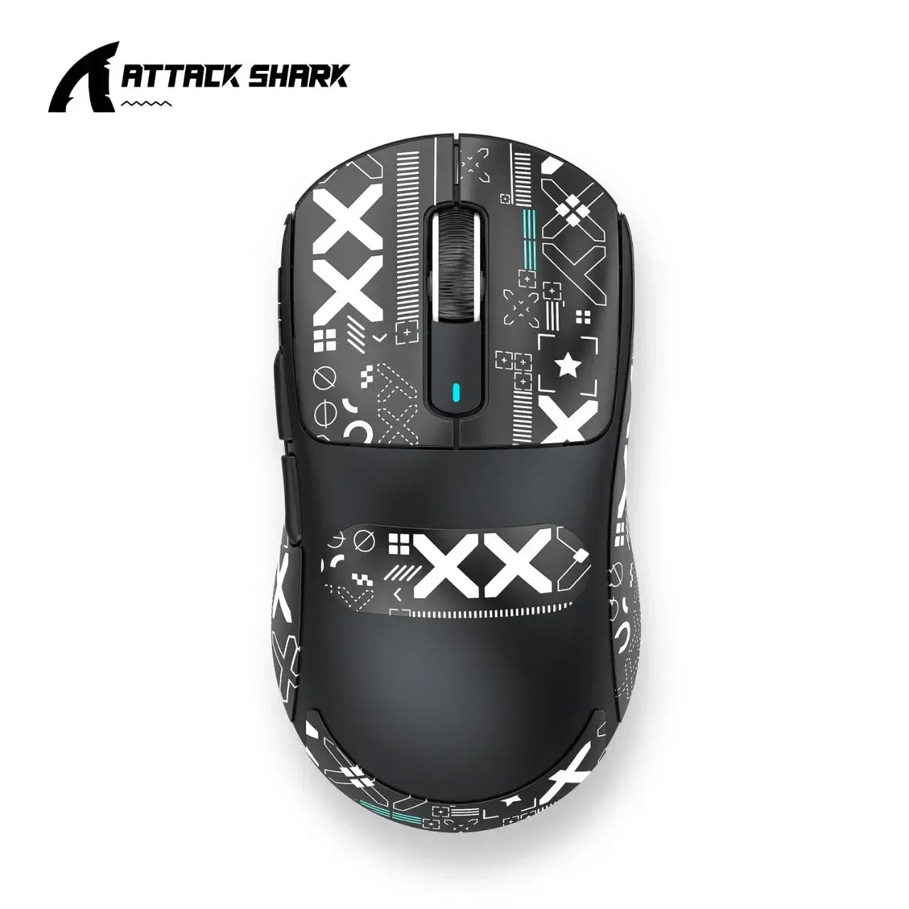 ATTACK SHARK X3 Ultra-Light Wireless Gaming Mouse, Tri-Mode Bluetooth & 2.4G, PAW3395 26000 DPI, 55g Rechargeable Gaming Mouse for PC, Mac, PS & Xbox