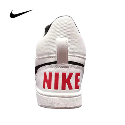 NIKE Zapatillas Court Borough Mid blancas unisex de caña alta para entrenamiento y uso casual otoño/invierno (844906-100)