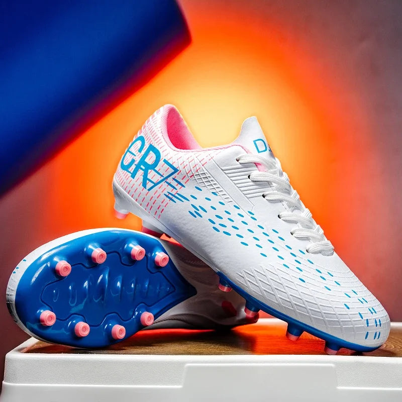 Lage voetbalschoenen met lange TF-noppen, slijtvast en flexibel, geschikt voor buitensporten op het veld