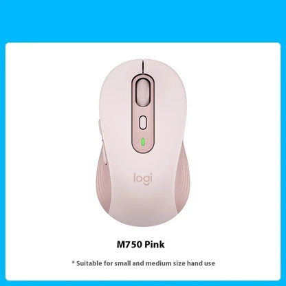 Logitech M750 Wireless Mouse 2.4GHz USB Receiver, 2000 DPI Portable Wireless Mouse for PC, Laptop, Office & Home Use