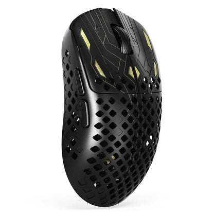 MAMBASNAKE M2 ultralätt trådlös gamingmus, PAW3395PRO-sensor 40000 DPI, 41g kolfiber, tre lägen
