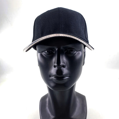 Cappello per adulti con LED e fibra ottica, cappellino alla moda, cappello di tendenza per discoteca, concerti, balli in maschera, eventi all’aperto e divertimento, cappello rap estivo