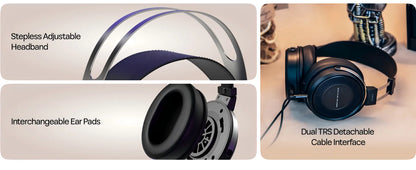 SIMGOT EP5 High-Performance 50mm Dynamic Driver Wired Headphones – HiFi Gaming Headset, Low Impedance, High Sensitivity, 7.1 Surround Sound