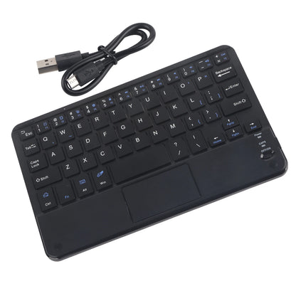 Professional UltraSlim Mini Wireless Bluetooth Keyboard with Touchpad Compact Ergonomic Responsive for Windows PC Android Tablet