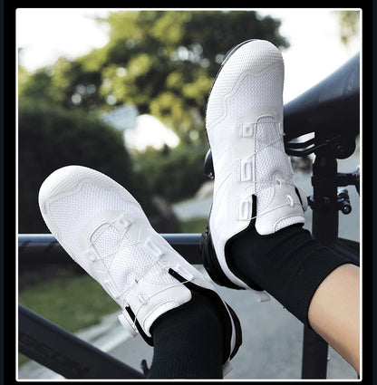 Zapatillas de ciclismo unisex nuevas, profesionales, ligeras, de lujo, originales, de carretera, de goma, para MTB, de competición, de moda, para bicicleta urbana y deportes callejeros