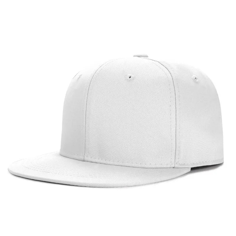 Cappellino da baseball a visiera piatta con logo personalizzato stampato o ricamato, cappellino unisex da esterno, cappellino hip hop "Dad Hat", gorras da uomo, cappellino street snapback