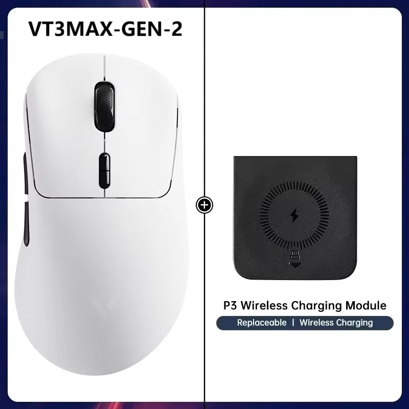 Rapoo VT3Pro GEN-1 Wireless Gaming Mouse 26,000 DPI, 8KHz Polling Rate, 59g Lightweight, 9 Programmable Buttons, PAW3398 Optical Sensor