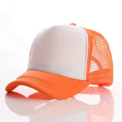 Sublimation Blank Hats Baseball Cap Snapback Hat For Children Adult Adjustable Hats Fashion New Sports Advertising Caps