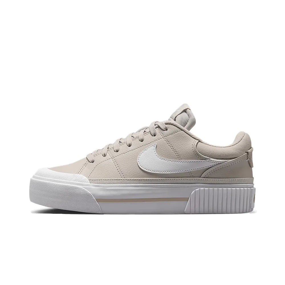 Nike Court Legacy Lift Elevated Sole Design: Slip-Resistant, Comfortable Cushioning, Durable Classic Sneakers DM7590-112