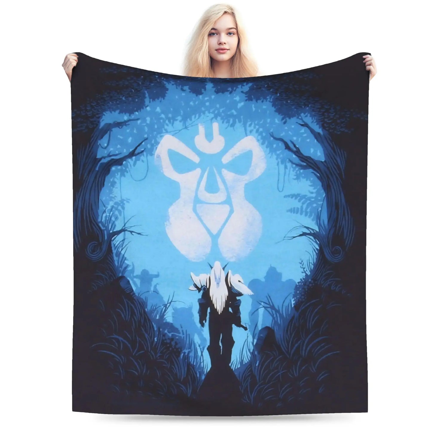 WOW World of Warcraft Blankets Quality Soft  Bedding Throws Winter Kids Bedroom Novelty Bedspread
