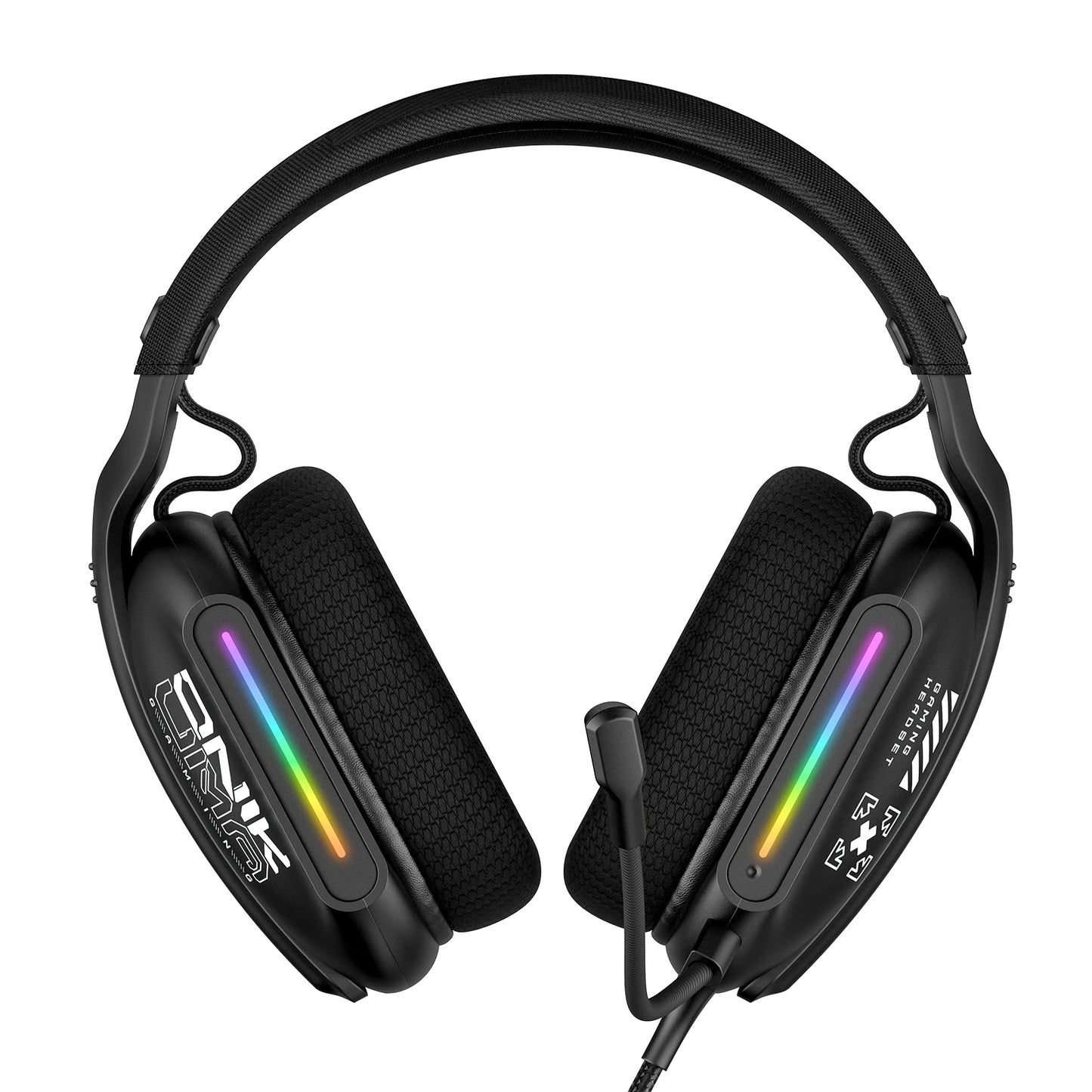 ONIKUMA Noise Cancelling Headphone Wired Game Headset Music Earphones 3.5MM Suitable For Computer Laptop With Microphone X12