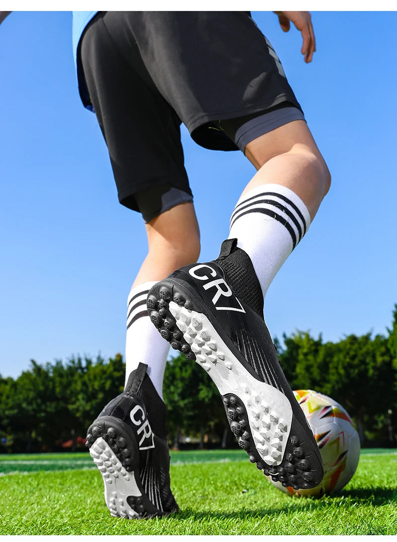 Botas de fútbol para hombre nuevas en oferta, zapatillas profesionales de futsal de alta calidad, tacos de fútbol para mujer unisex, ultraligeras TF/FG