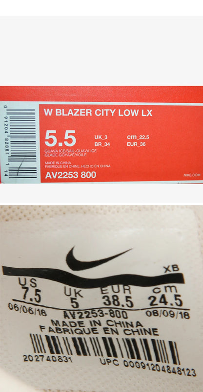 Nike Authentic BLAZER CITY LOW LX Γυναικεία παπούτσια για σκέιτ AV2253-800