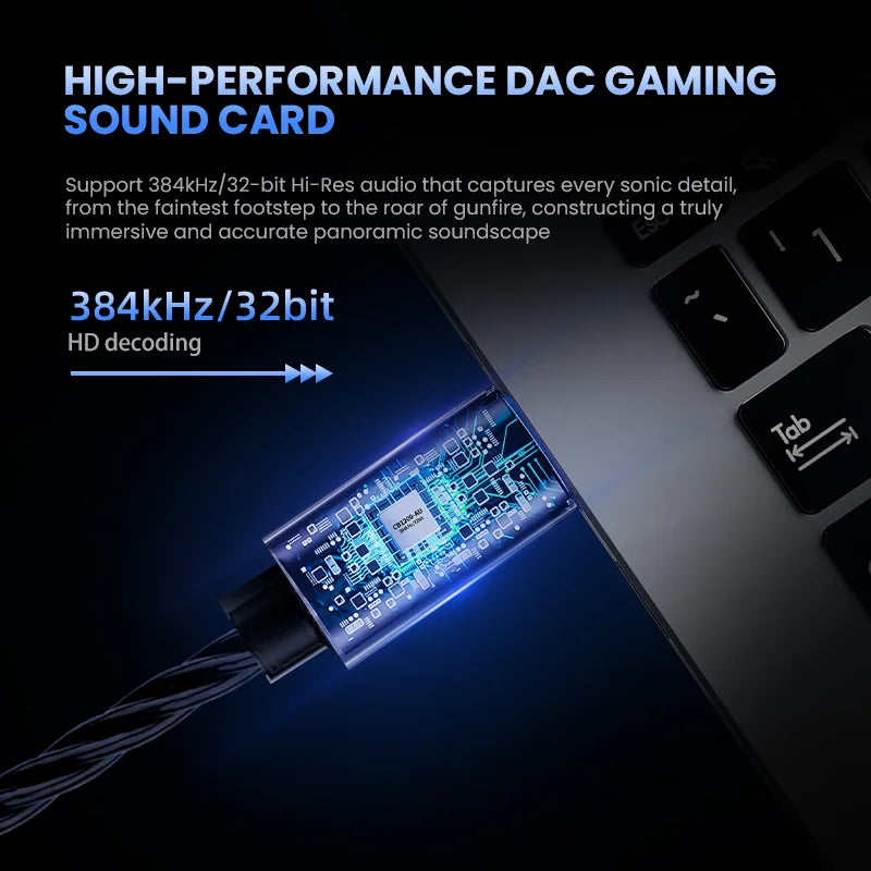 EPZ G10 Wired HiFi Gaming Earphones – Type-C & 3.5mm In-Ear Monitor Headphones with DAC, Noise Isolation, Detachable Cable & Microphone